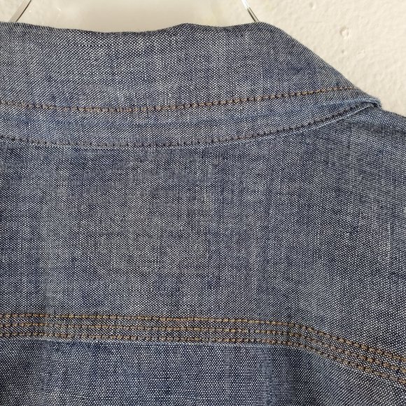 Filson Blue Casual Button Down Shirt - Picture 8 of 11